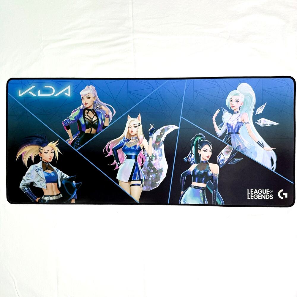 K/DA K-Pop League of Legends Logitech G840 XL Desk Mat Mousepad